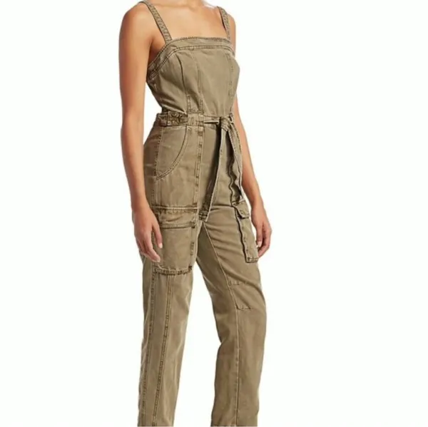 Free People Go West Utility Jumpsuit - Image 3