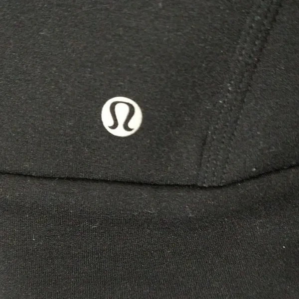 Lululemon Gray Black Full Zip Scuba Hoodie Hooded Warmup Jacket Size 6 - Image 6