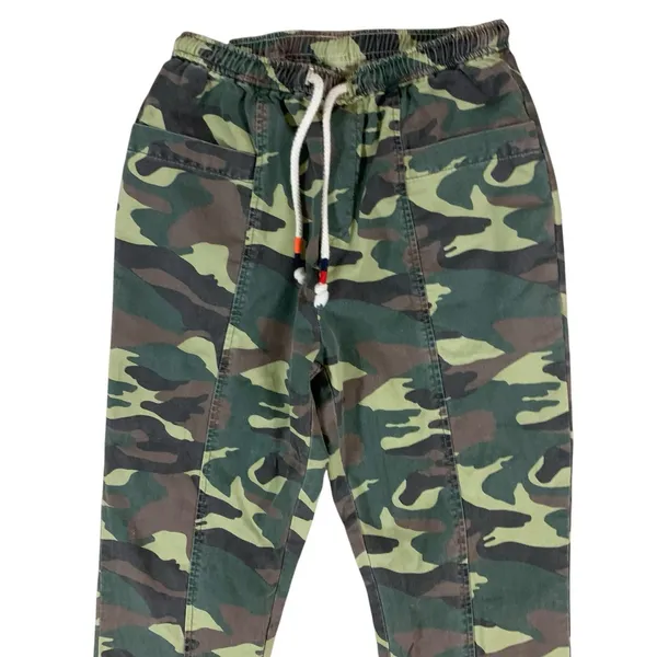 Sundry Camo Utility Jogger Pants 0 XS Military Inspired Drawstring Tapered - Image 3