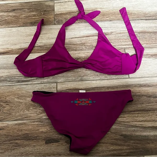 L space purple swimsuit - Image 4