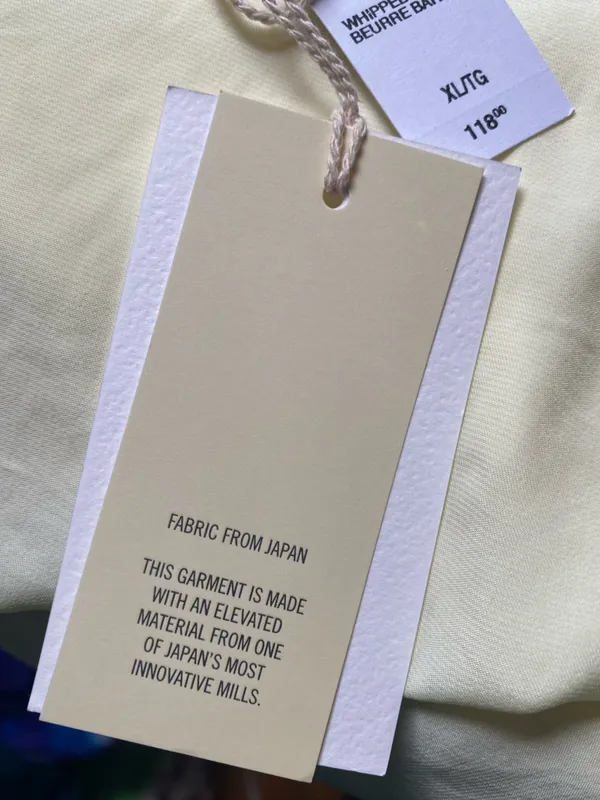 Aritzia Butter yellow lingerie inspired Slip Midi Dress Minimalist Luxury XL - Image 7