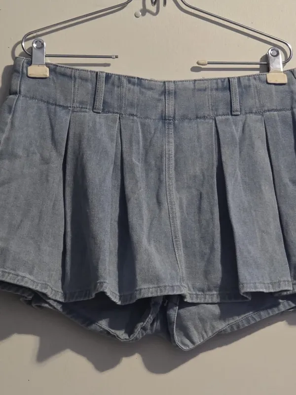 Altar'd State Light Blue Denim Skirt - Image 4