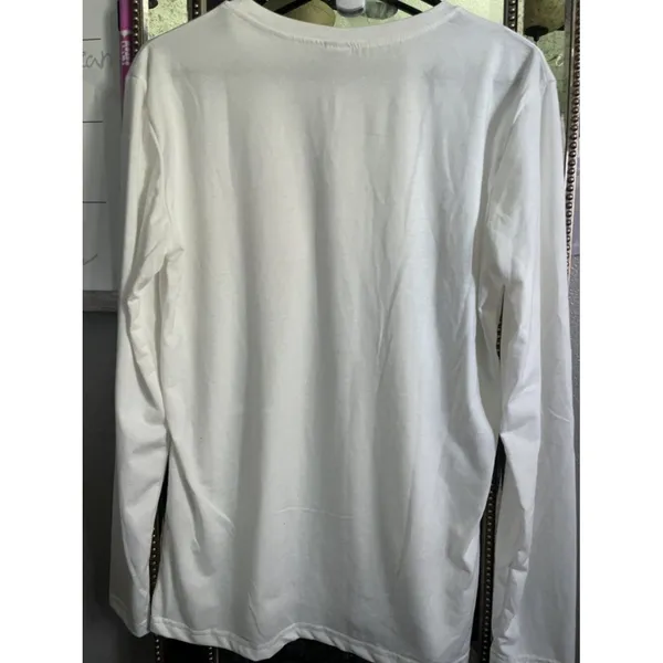 NWOT Happy Valentine's Day Heart Balloon Long Sleeve Shirt M - Image 5