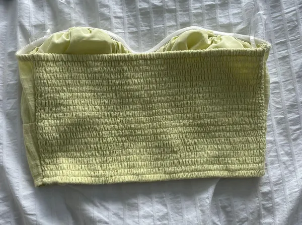 American Eagle Yellow Tube Top - Image 2