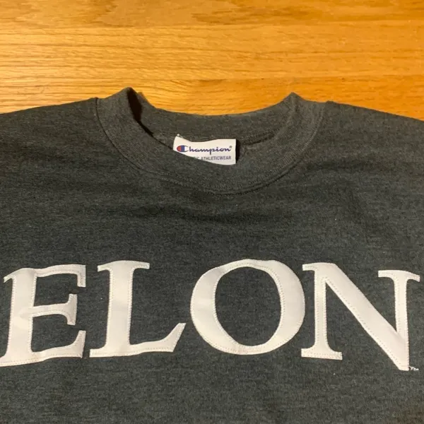 Champion Elon University Authentic Activewear Crewneck Sweater Adult Small - Image 3