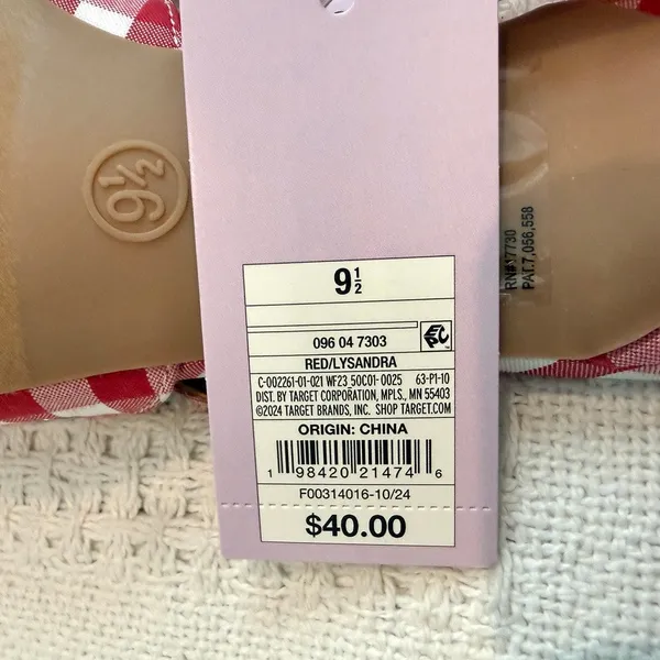 Wild Fable 9.5 Lysandra pointed toe bow kitten heel 3639 - Image 2