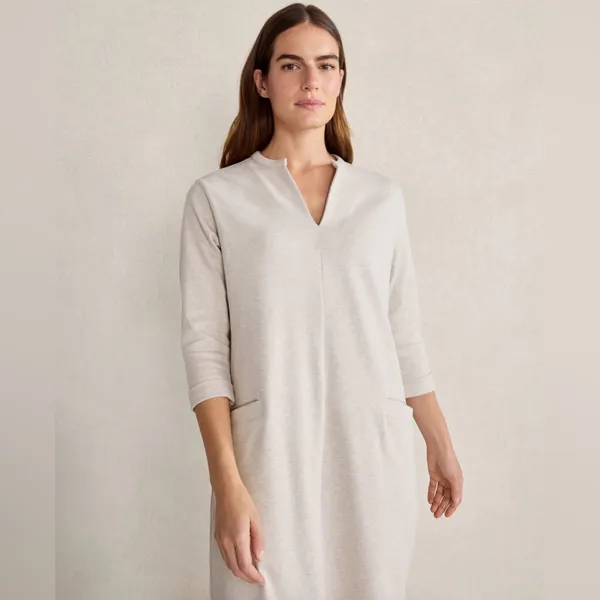 Haven Well Within Polished Lounge Split Neck Dress Womens Size S‎ - Image 2