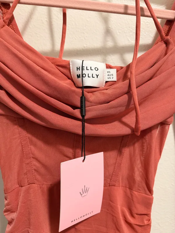 Hello Molly Mini Dress Pink - Image 6