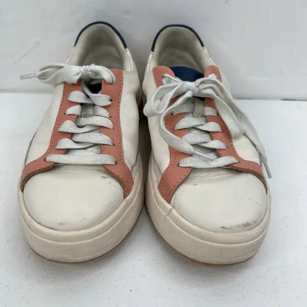 Kizik Vegas Clover Men’s 4.5 Women’s 6 Hands Free Shoes Sneakers Coral‎ Cream - Image 5