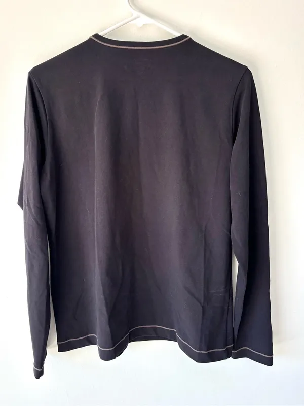Patagonia Black Long Sleeve Base Layer Activewear Outdoor - Image 5