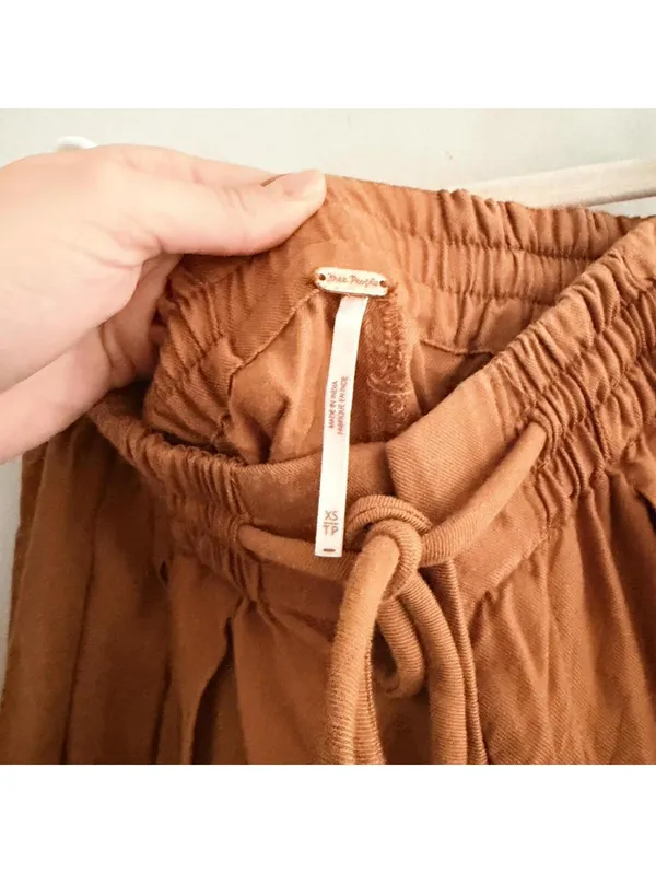 Free People Palash Cargo Pants in Goldenrod - Image 7