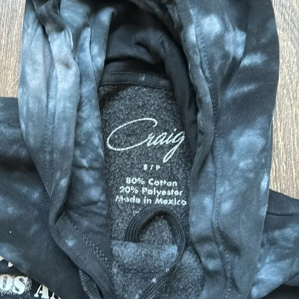 Craigs Los Angeles Tie Dye Hoodie - Image 3