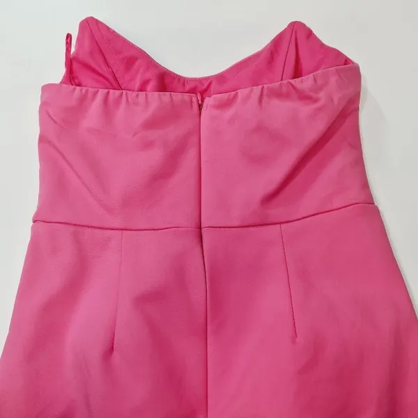 Superdown stevie sweetheart mini dress in pink XS - Image 8