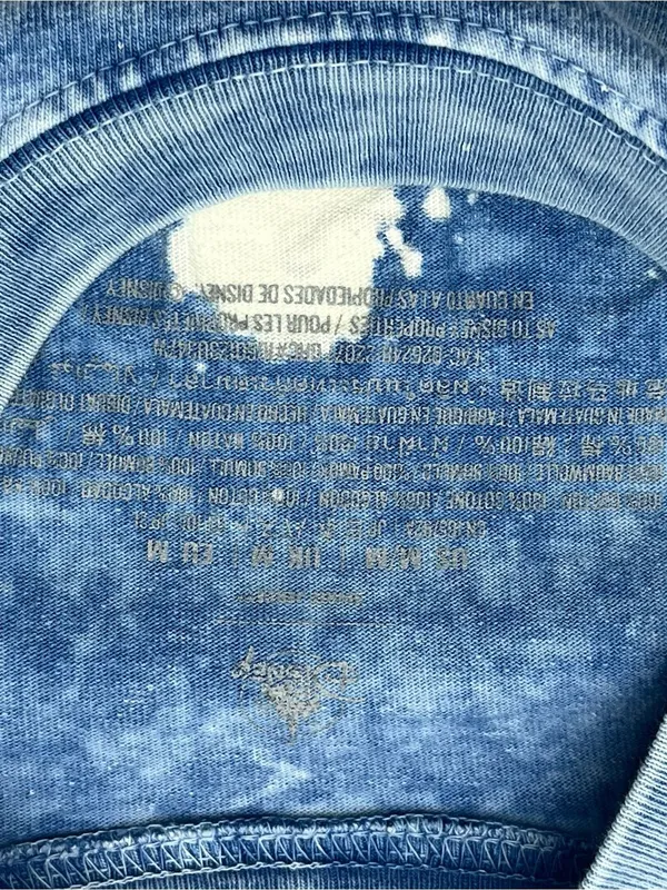 Disney Blue Acid Wash Walt Disney World Est 1971 Spirit Jersey Adult Medium - Image 13
