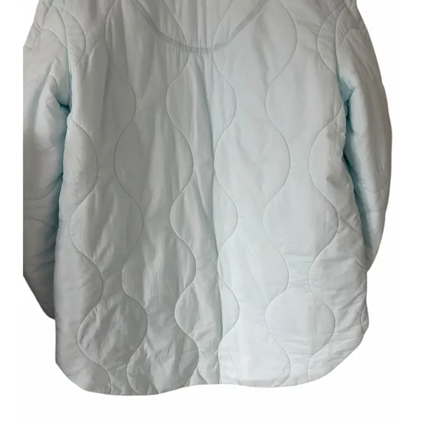 Lululemon Quilted Light Insulation Jacket Powder Blue Women's Size 4‎ - Image 6
