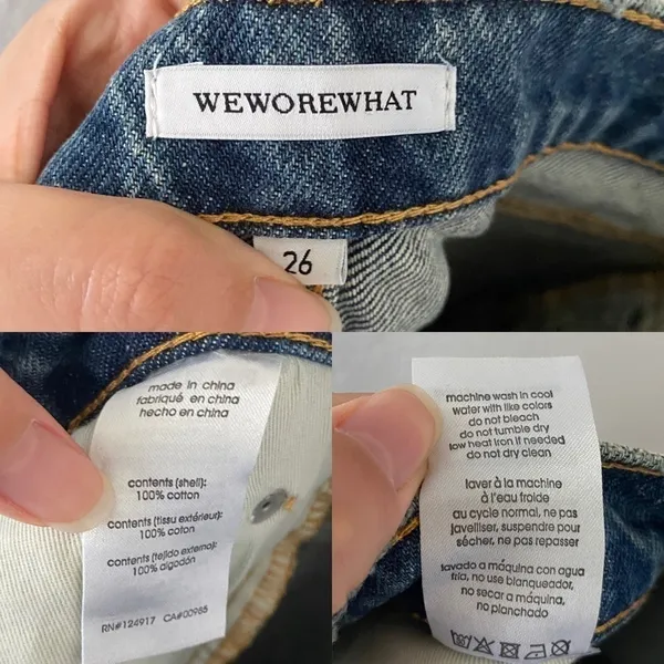 WeWoreWhat‎ Danielle Rigid Jeans - Image 7