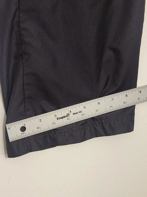 Reebok Womens Dark Gray Pull-On Track Pants Size Medium - Image 6