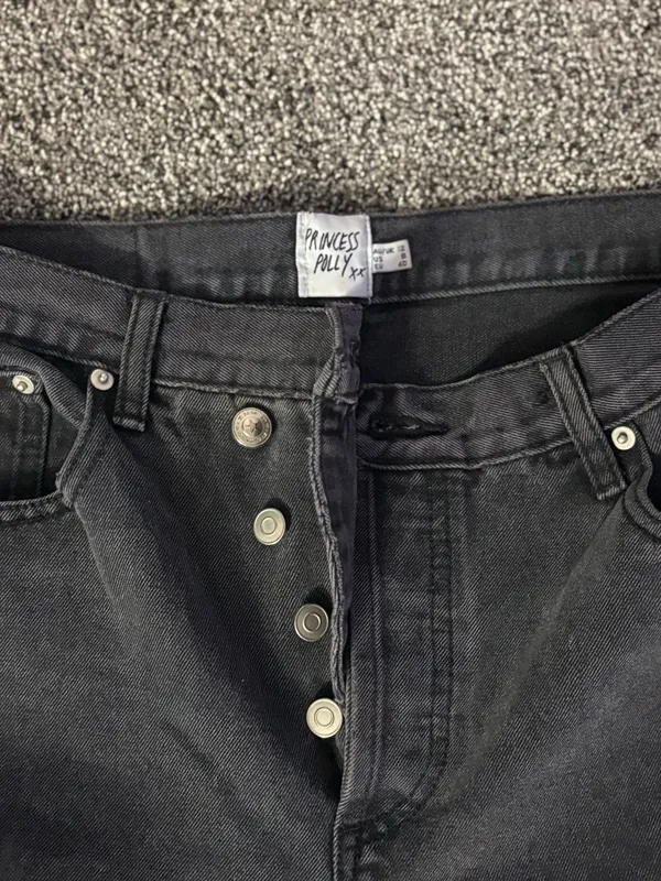 Princess Polly Crossover Jeans - Image 2
