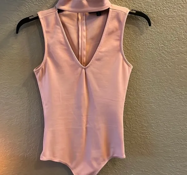 Lulus Blush Pink Bodysuit - Image 2