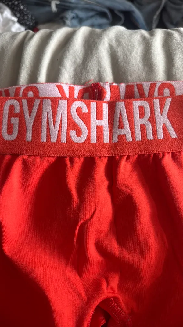 Orange Gymshark Shorts Biker - Image 3