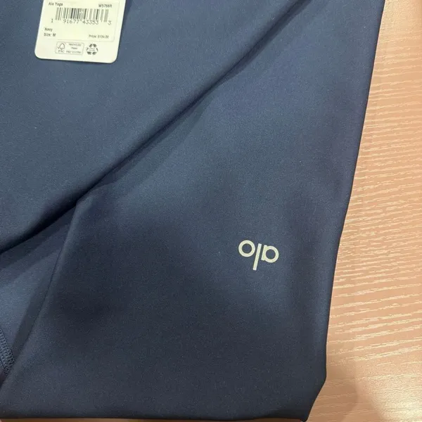 ALO 7/8 High-Waist Airlift Legging Navy - Image 9