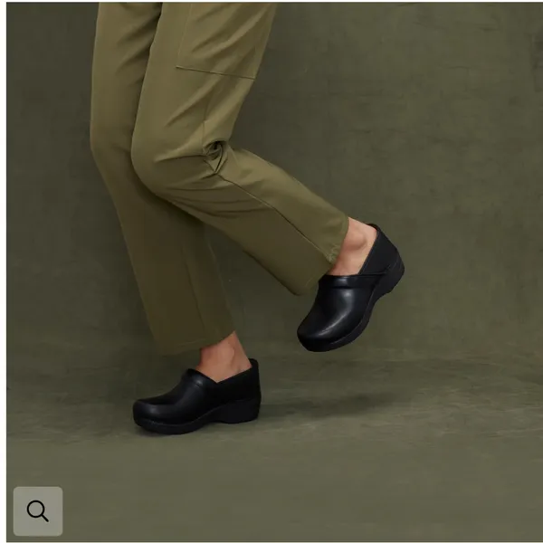 Dansko Black Slip-On Clogs - Image 4