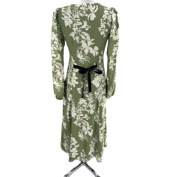 Reformation Brogan Dress in‎ Willow floral midi sz 4 - Image 6