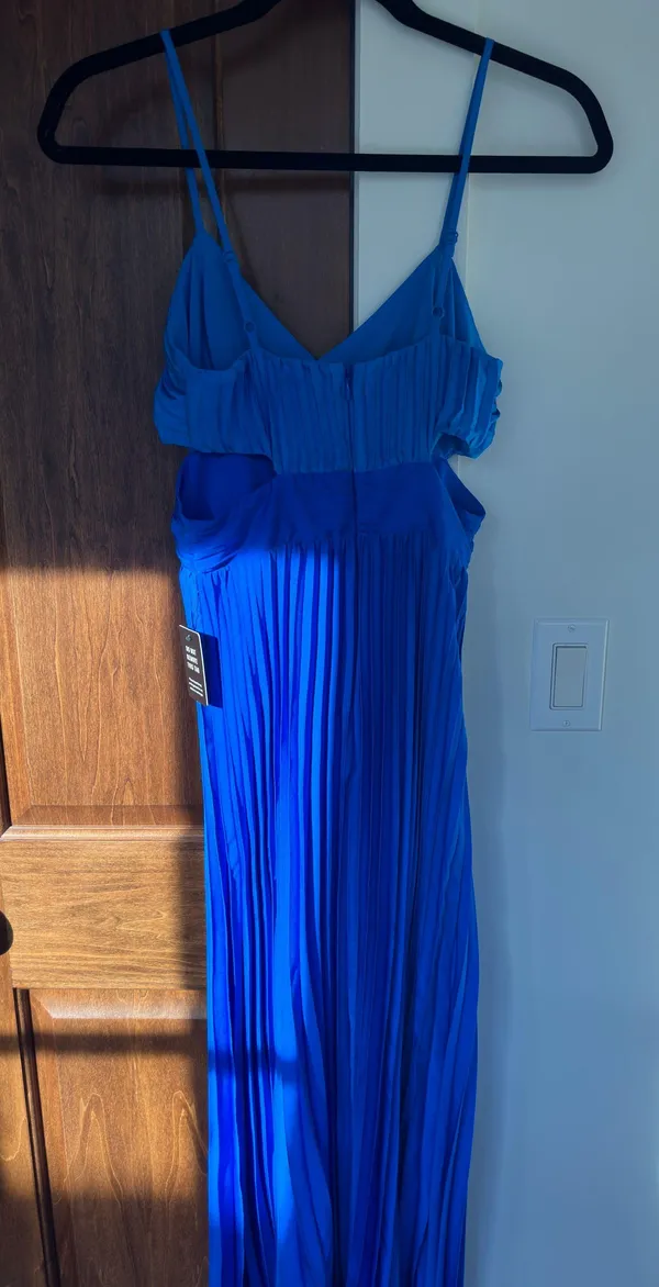 Express Blue Maxi Dress - Image 3
