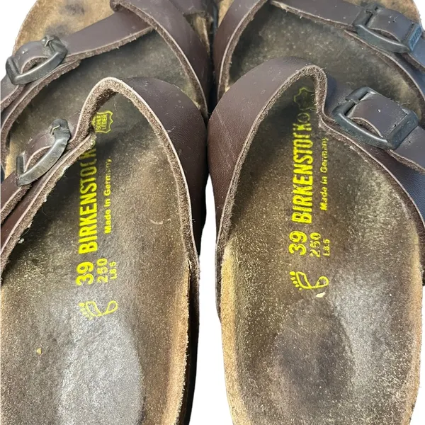 Birkenstock Mayari Brown Buckled Sz 8 Regular/EU 39 Sandals - Image 6