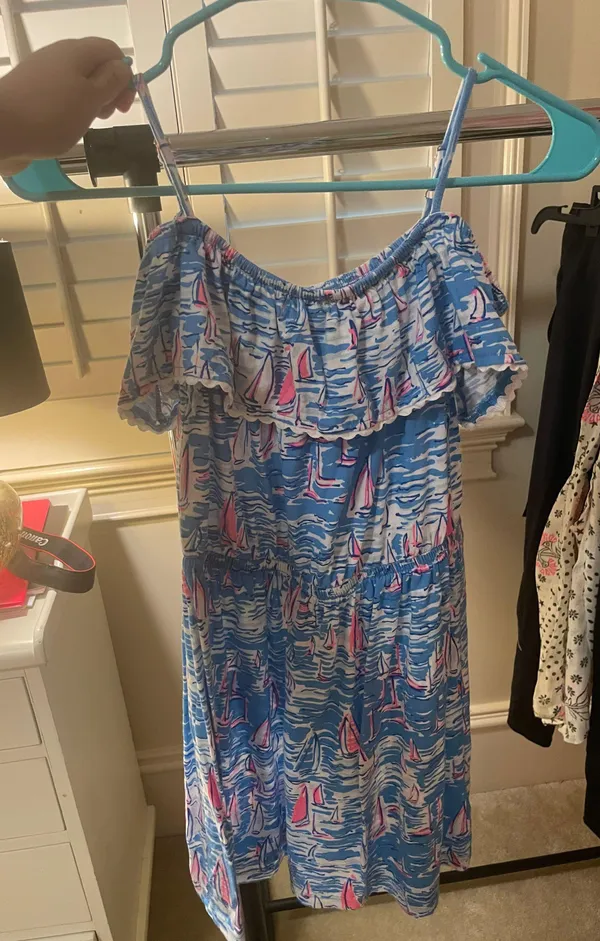 Lilly Pulitzer Off Shoulder Dress - Image 3