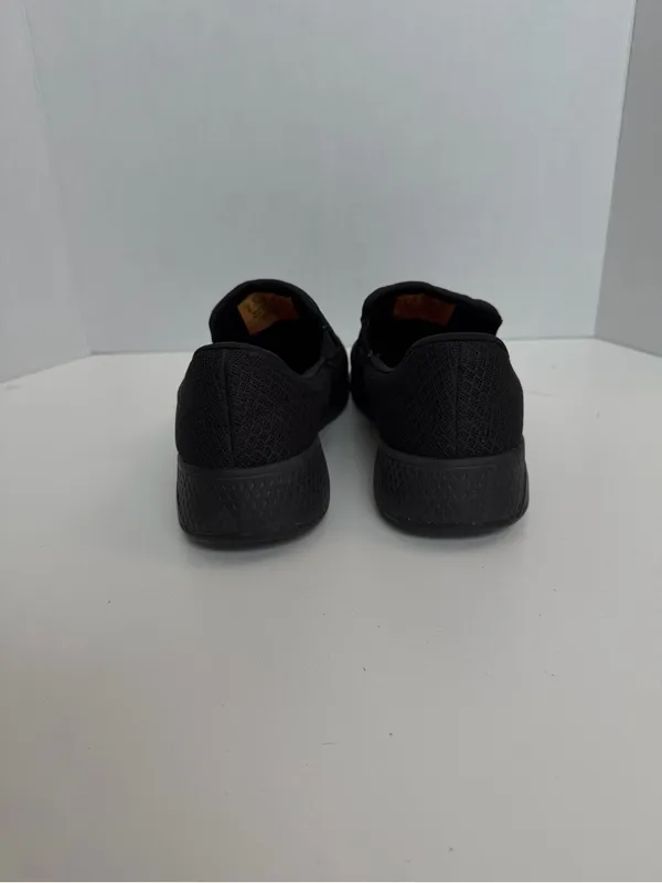 Skechers Loafer Sneaker Work Slip Resistant Air Cooled Memory Foam Comfort Black - Image 3
