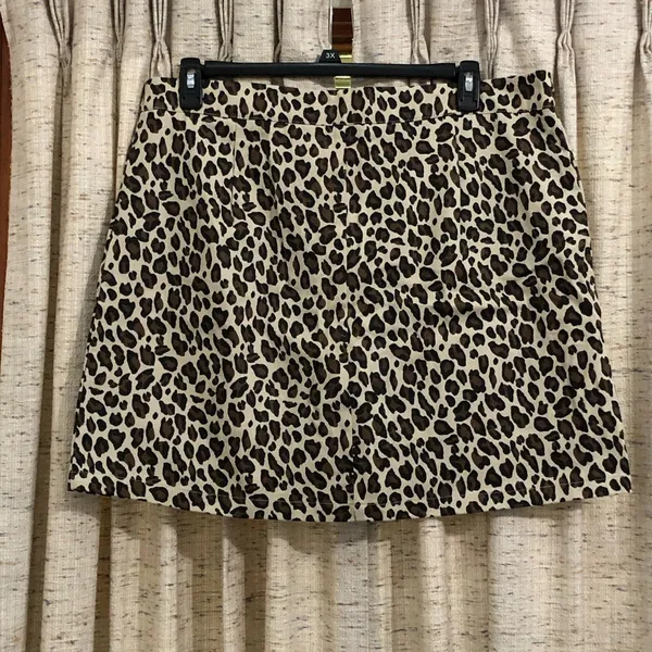 Umgee Animal Print Mini Skirt - Image 9