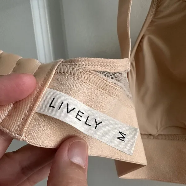 Lively Nude Striped Bralette Size M - Image 5