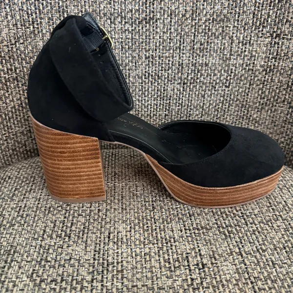 House of Harlow Tanner Heeled Sandal‎ Size 7 1/2 EUC Platform - Image 8