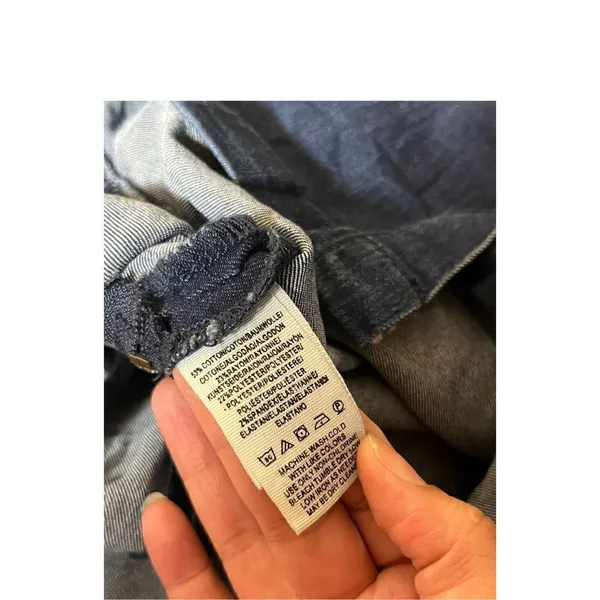 ‎Free People jean mini skirt size 2 - Image 6