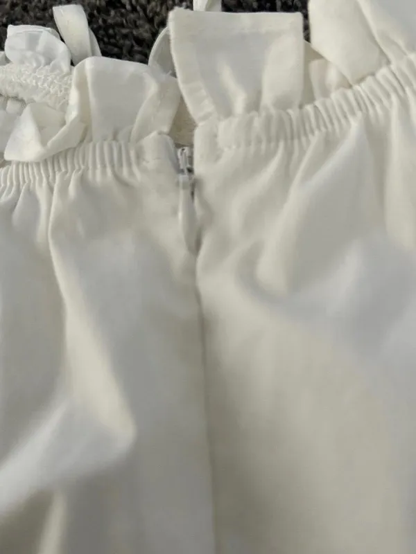 SHEIN White Dress Size Medium 0321 - Image 5