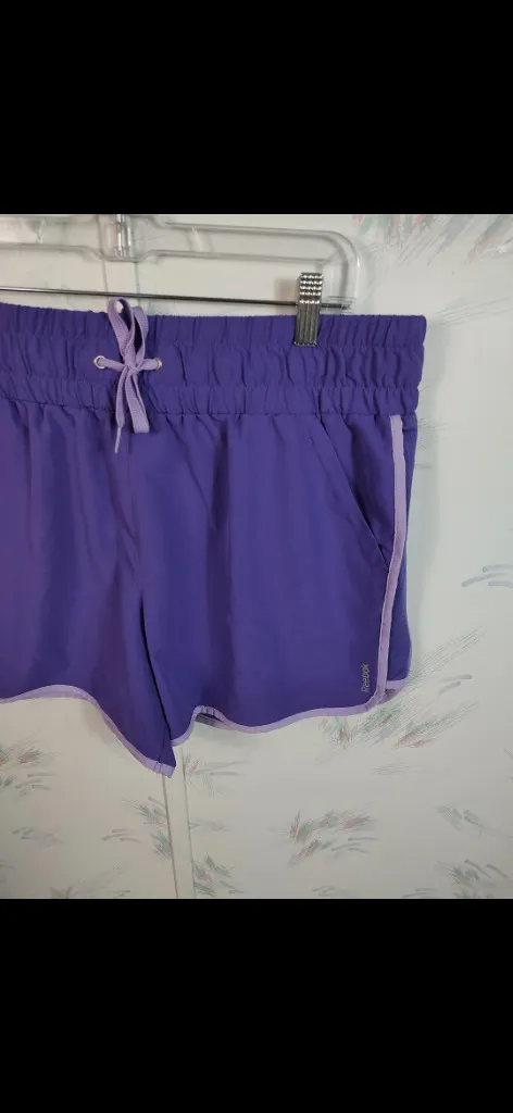 Reebok Purple Athletic Shorts - Image 3