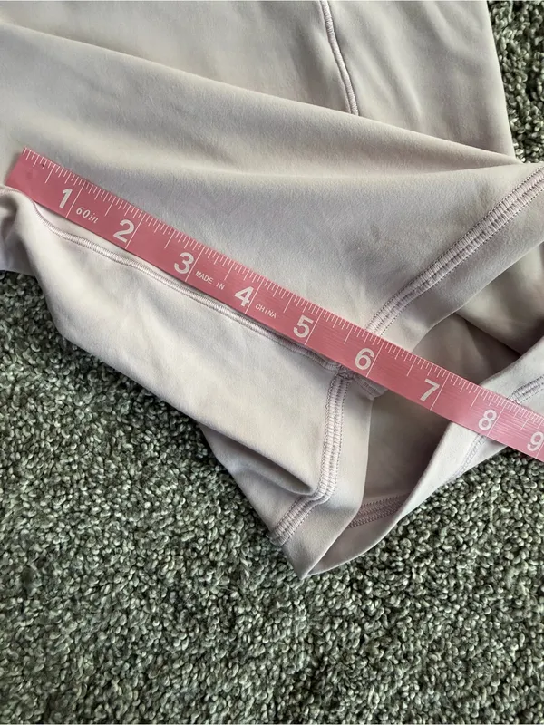 Offline by Aerie Real Me High Waisted Pocket Bike Shorts Pink Large - Image 5