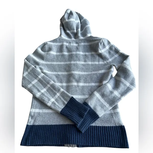 Aeropostale Vintage Y2K Striped Zip-Up‎ Hoodie Sweater Jacket Large - Image 6