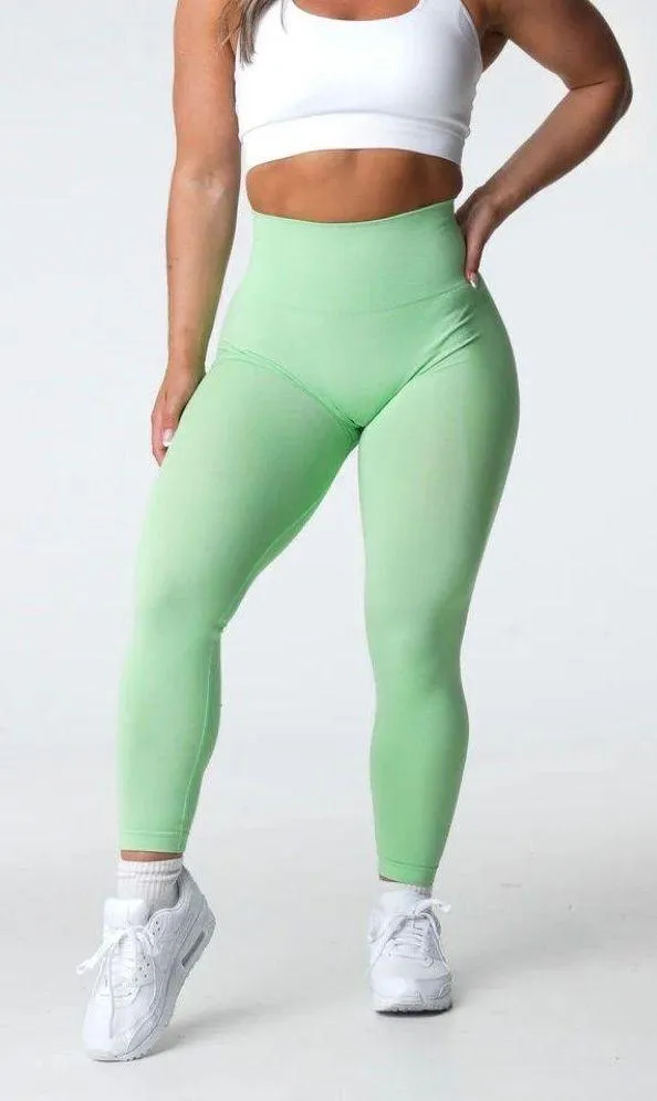 NVGTN Pistachio Contour Seamless Leggings - Image 2