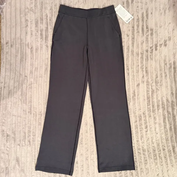 Lululemon Softstreme HR Straight Leg Pant Regular Black Size M LW5GQNS - Image 2
