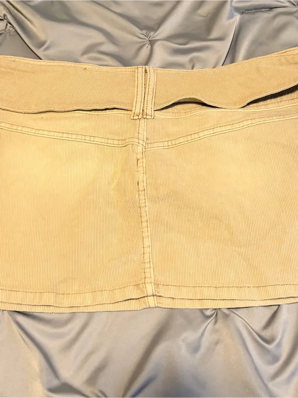 BDG Mini Corduroy Skirt in Beige - Image 3