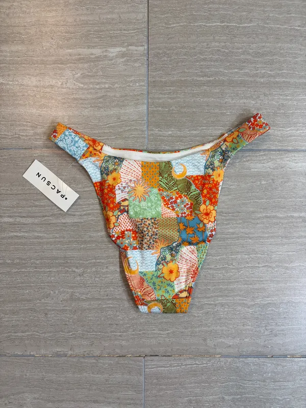 Pacsun floral patchwork bathing suit bottom - Image 2