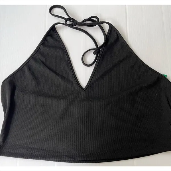 SHEIN Elegant Black Strappy Tank Top - Image 2