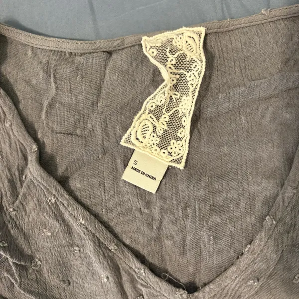 Dry Goods 3/4 Sleeve Cropped Blouse - Image 3