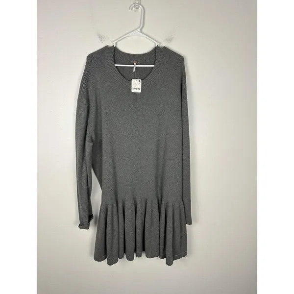 Free People Time On My Side Mini Dress Sz L - Image 2
