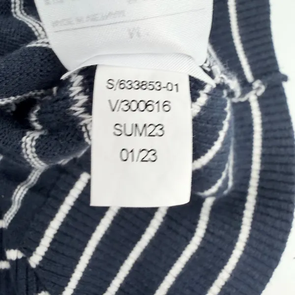 Banana Republic Factory Sweater Women’s M Navy Stripe Forever Dolman Sleeve Top - Image 6