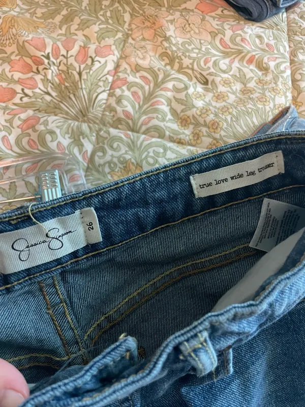 Wide Leg Flare Jeans - Image 3