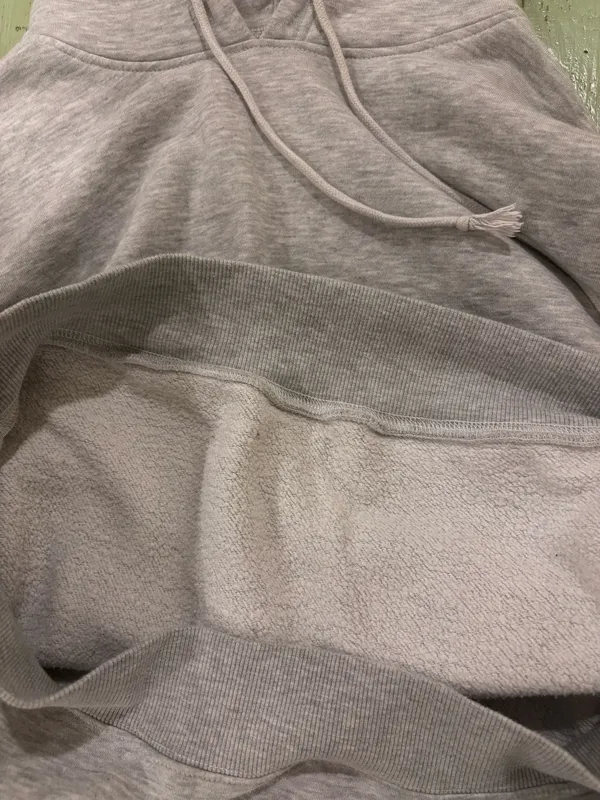 Starfit Boutique Lightning Bolt Sweatshirt Gray - Image 4