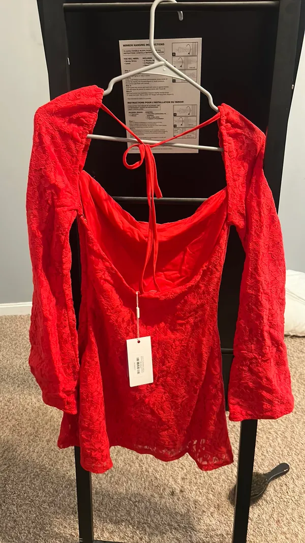 Long Sleeve Mini Dress - Image 2
